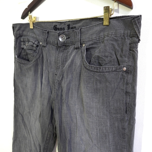 GUESS | Gray Mens Denim Jeans - Picture 2 of 11